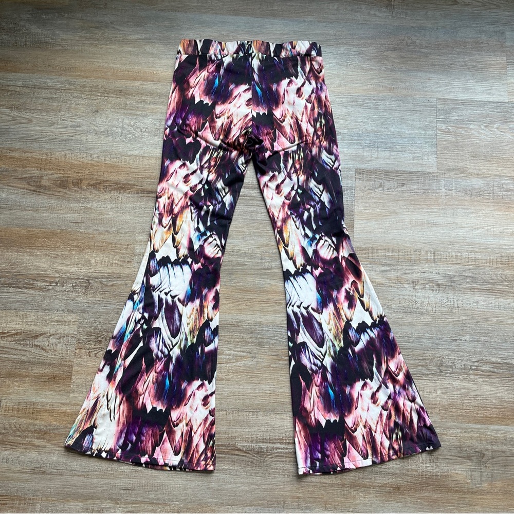 Astars Bell Bottom Flare Pants XS EUC Boho Chic Earthy - Picture 5 of 12